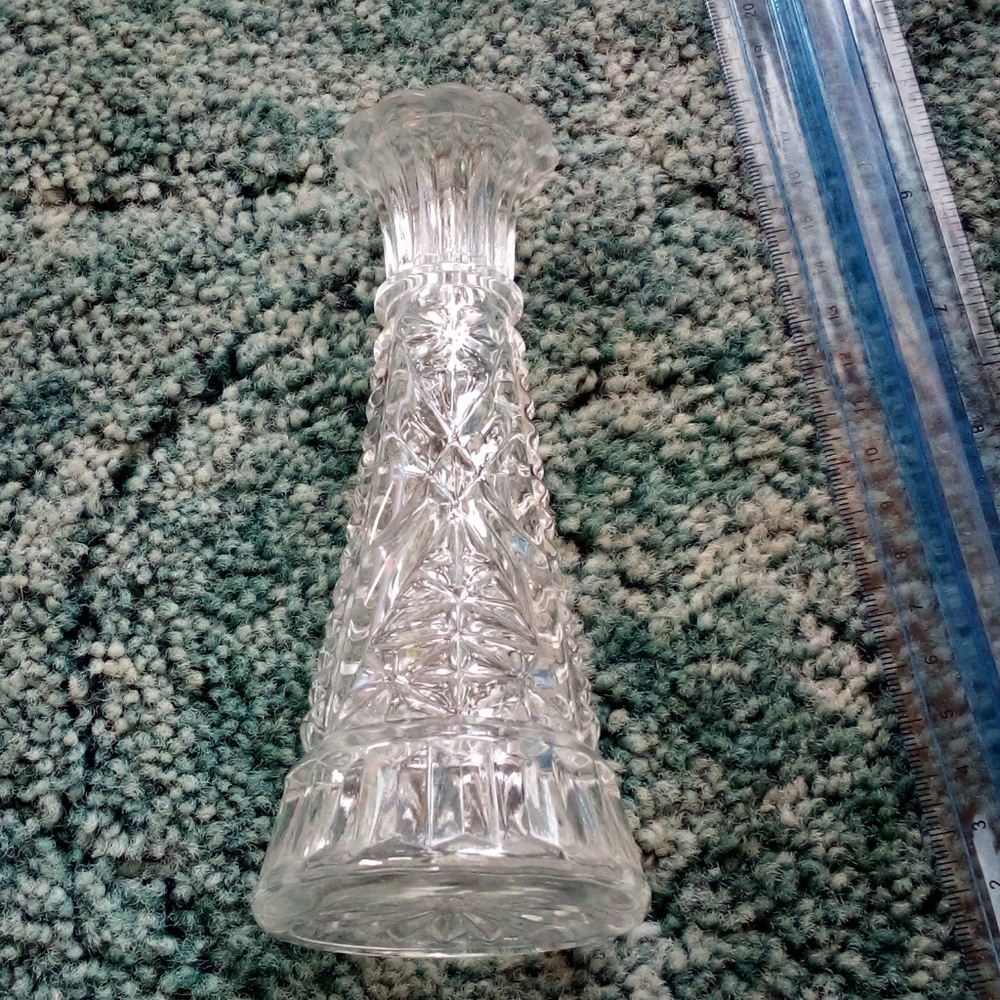 Glass bud vase